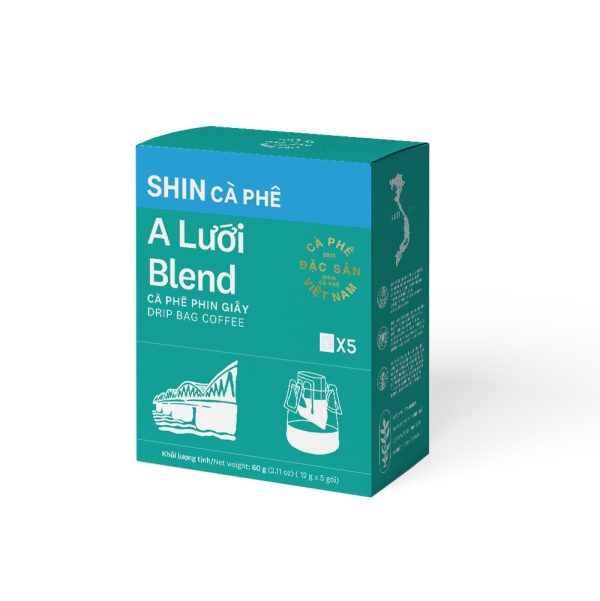 PHIN GIẤY "A LƯỚI BLEND" - HỘP 5 GÓI