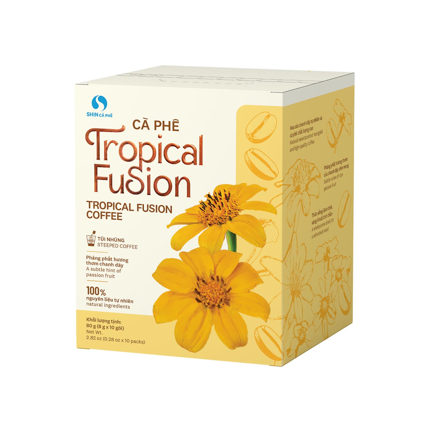 _0002_CHOP173 - Hộp cà phê túi nhúng Tropical Fusion 80g - Trái
